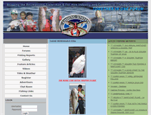 Tablet Screenshot of fishingunited.com